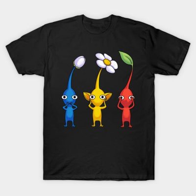 Three Wise Pikmin T-Shirt Official Pikmin Merch