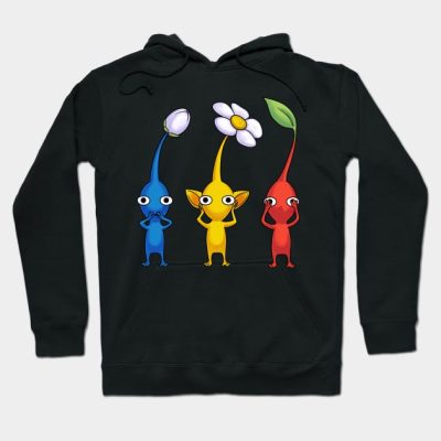 Three Wise Pikmin Hoodie Official Pikmin Merch