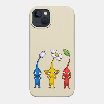 Three Wise Pikmin Phone Case Official Pikmin Merch