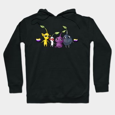 Pride Pikmin Nonbinary Hoodie Official Pikmin Merch