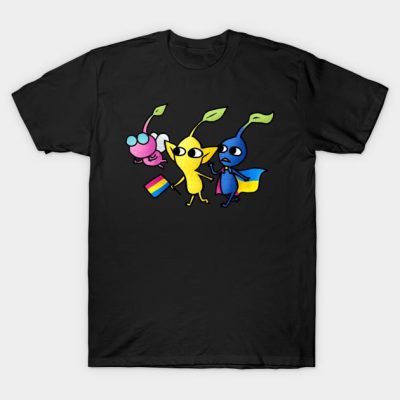 Pride Pikmin Pansexual T-Shirt Official Pikmin Merch