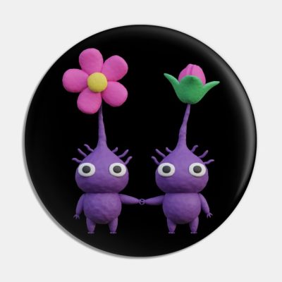 Purple Piks Pin Official Pikmin Merch