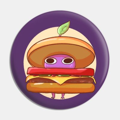 Purple Burger Pikmin Pin Official Pikmin Merch