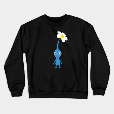 Blue Pikmin Crewneck Sweatshirt Official Pikmin Merch