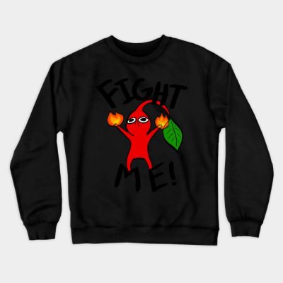 Fight Me Red Pikmin Crewneck Sweatshirt Official Pikmin Merch