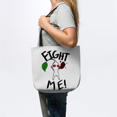 Fight Me White Pikmin Tote Official Pikmin Merch