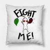 Fight Me White Pikmin Throw Pillow Official Pikmin Merch