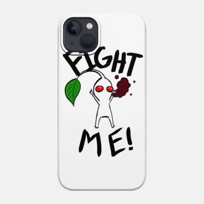 Fight Me White Pikmin Phone Case Official Pikmin Merch
