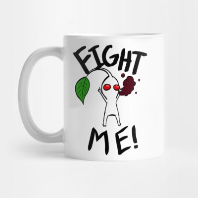 Fight Me White Pikmin Mug Official Pikmin Merch
