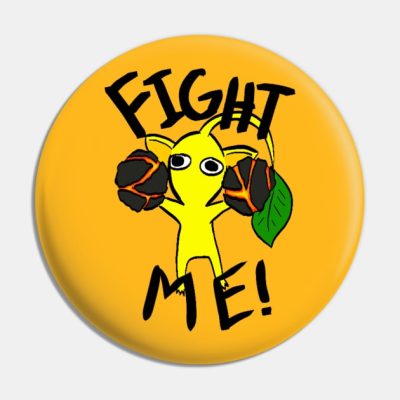 Fight Me Yellow Pikmin Pin Official Pikmin Merch