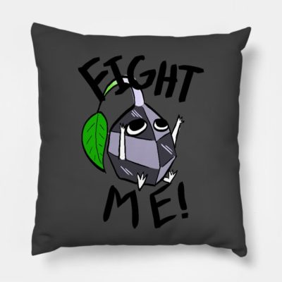 Fight Me Rock Pikmin Throw Pillow Official Pikmin Merch