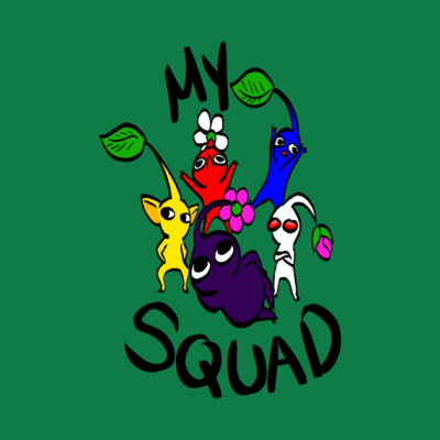 My Squad Throw Pillow Official Pikmin Merch