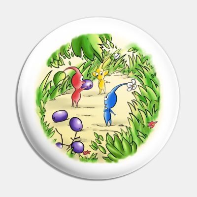 The Curious Pikmin Pin Official Pikmin Merch