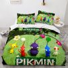 PIKMIN Bedding Set Single Twin Full Queen King Size Pikmin 2 Bed Set Aldult Kid Bedroom 9 - Pikmin Store
