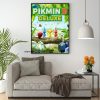 Pikmin 3 Deluxe Decoration Art 24x36 Poster Wall Art Personalized Gift Modern Family bedroom Decor Canvas 12 - Pikmin Store