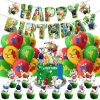 The Game Pikmin Birthday Party Decorations Pikmin Balloon Banner Backdrop Cake Topper Party Supplies Baby Shower 3 - Pikmin Store