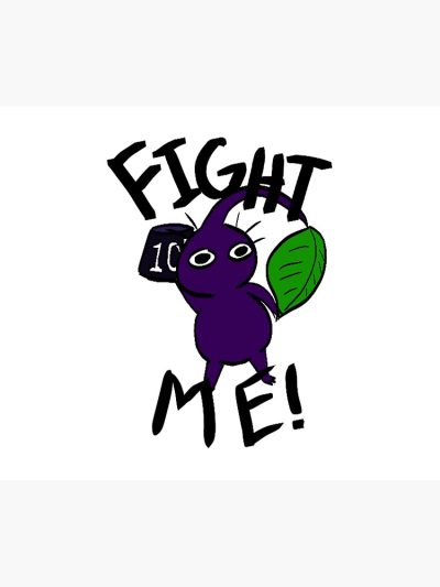 Fight Me! (Purple Pikmin) Tapestry Official Pikmin Merch