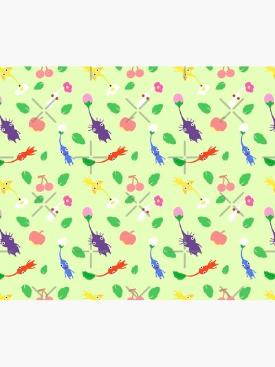 Cute Pikmin Pattern Tapestry Official Pikmin Merch