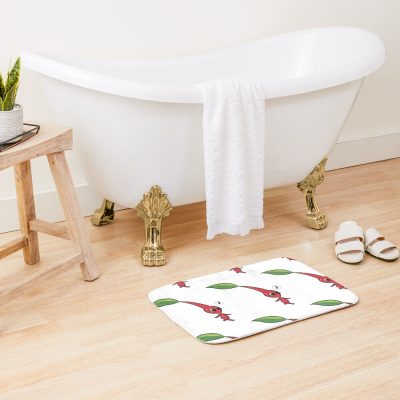 Happy Red Pikmin Bath Mat Official Pikmin Merch