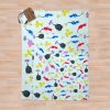 Pikmin Throw Blanket Official Pikmin Merch
