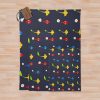 Pikmin Characters Throw Blanket Official Pikmin Merch