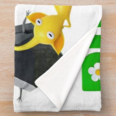 Pikmin 4 Throw Blanket Official Pikmin Merch