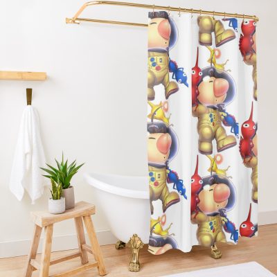 Olimar (Ultimate) Shower Curtain Official Pikmin Merch