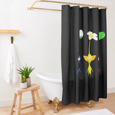 Pikmin Shower Curtain Official Pikmin Merch