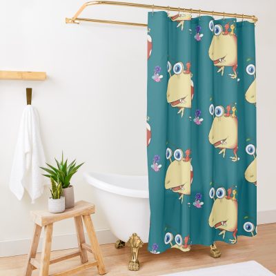 Shower Curtain Official Pikmin Merch