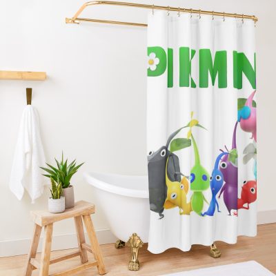Pikmin 4 Shower Curtain Official Pikmin Merch