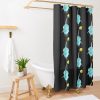 Ice Pikmin Shower Curtain Official Pikmin Merch