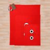Red Pikmin Face Throw Blanket Official Cow Anime Merch