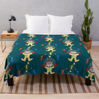 Jerma Pikmin Friends Throw Blanket Official Cow Anime Merch
