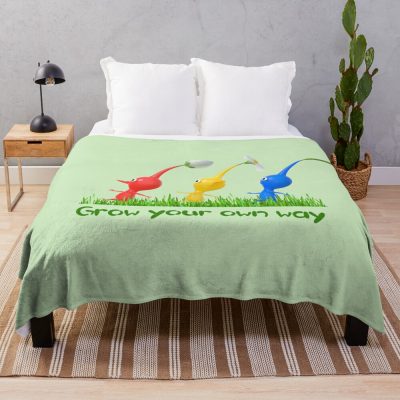 Pikmin: Grow Your Own Way Throw Blanket Official Cow Anime Merch
