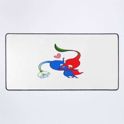 Blue And Red Pikmin Kiss Mouse Pad Official Cow Anime Merch