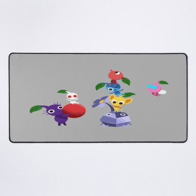 Pikmin - Collage Of Characters (On Grey) Mouse Pad Official Cow Anime Merch