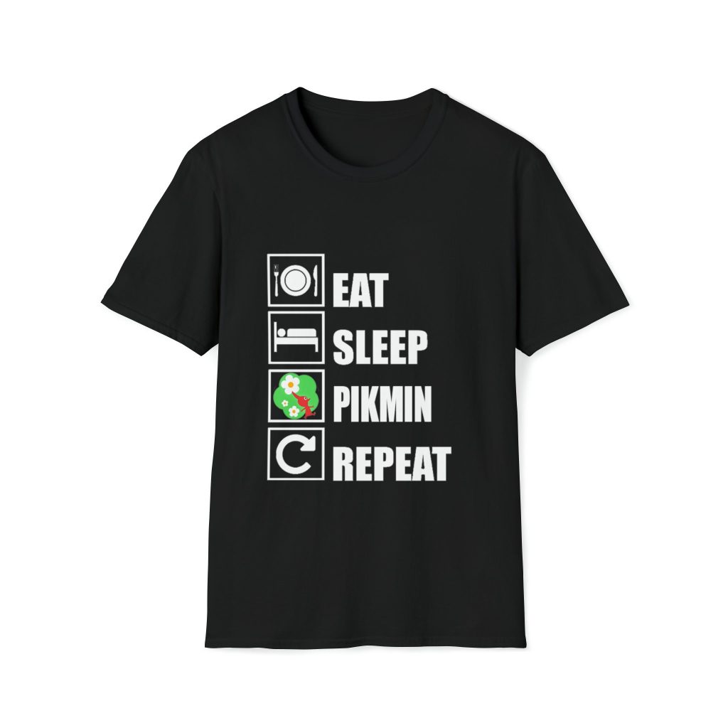 Eat Sleep Pikmin Softstyle T-Shirt