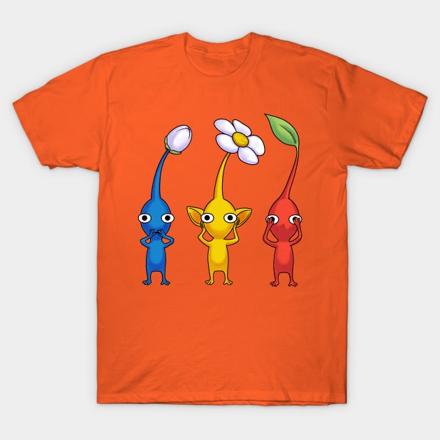 Three Wise Pikmin T-Shirt