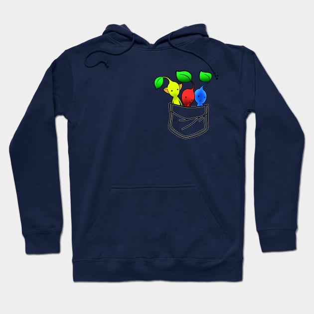 Pikmins In Your Pocket Hoodie